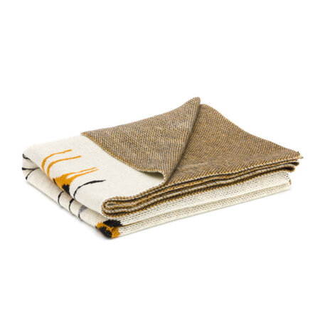 Paturica tricotata, 100x85 cm, Beige, Girafa, Fillikid 451140