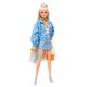 Papusa cu bandana Barbie Extra, 3 ani+, Barbie 532252