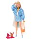 Papusa cu bandana Barbie Extra, 3 ani+, Barbie 532255