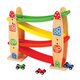 Traseu din lemn pentru masinute Lelin, 2 ani+, New Classic Toys 532224