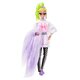 Papusa Barbie Extra, +3 ani, Par verde neon, Barbie 532269