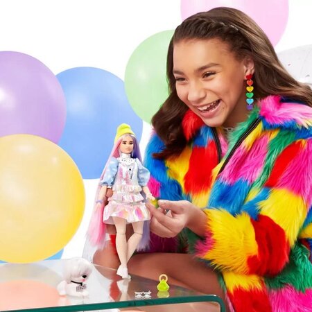 Papusa Barbie Extra, +3 ani, Beanie, Barbie 532356