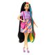 Papusa Barbie Totally Hair, +3 ani, Bruneta, Barbie 532379