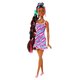 Papusa Barbie Totally Hair, +3 ani, Curcubeu, Barbie 532418