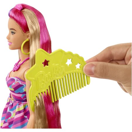 Papusa Barbie Totally Hair, +3 ani, Satena, Barbie 532436