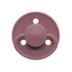 Set 2 suzete rotunde din latex, 6 luni+, Purple, Mininor 532482