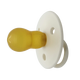 Set 2 suzete rotunde din latex, 6 luni+, White, Mininor 532488