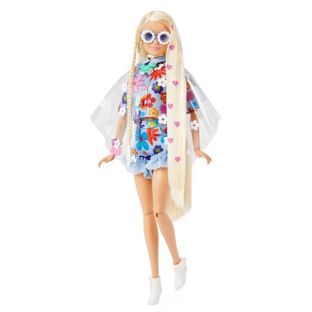 Papusa Barbie Extra, +3 ani, Flower Power, Barbie 532588