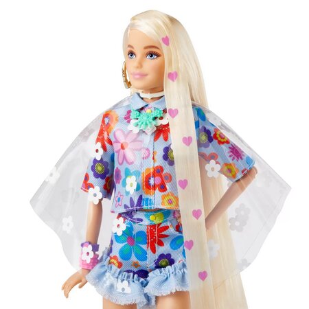 Papusa Barbie Extra, +3 ani, Flower Power, Barbie 532591