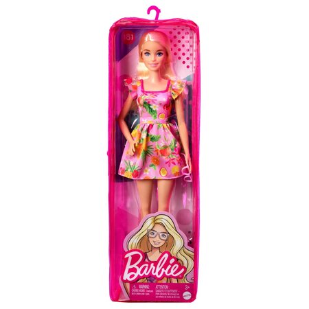 Papusa Barbie Fashionista, cu ochelari, Barbie 532733