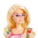 Papusa Barbie Fashionista, cu ochelari, Barbie 532732