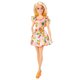 Papusa Barbie Fashionista, cu ochelari, Barbie 532729