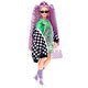 Papusa Barbie Extra, +3 ani, Jacheta Oversized, Barbie 532811