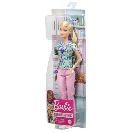 Papusa Asistenta Medicala, +3 ani, Asistenta Medicala, Barbie 532823