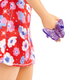 Papusa Barbie Fashionista, Bruneta cu rochie cu flori, Barbie 532843