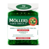 Omega 3 Forte, 112 capsule, Moller's