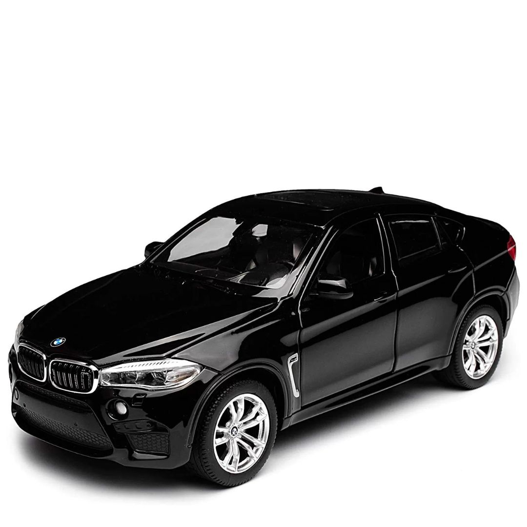 Masinuta metalica, Scara 1 la 24, BMW X6M Negru, Rastar