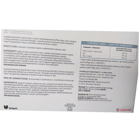 Tiobec Dol, 20 comprimate filmate, Uriach 761860