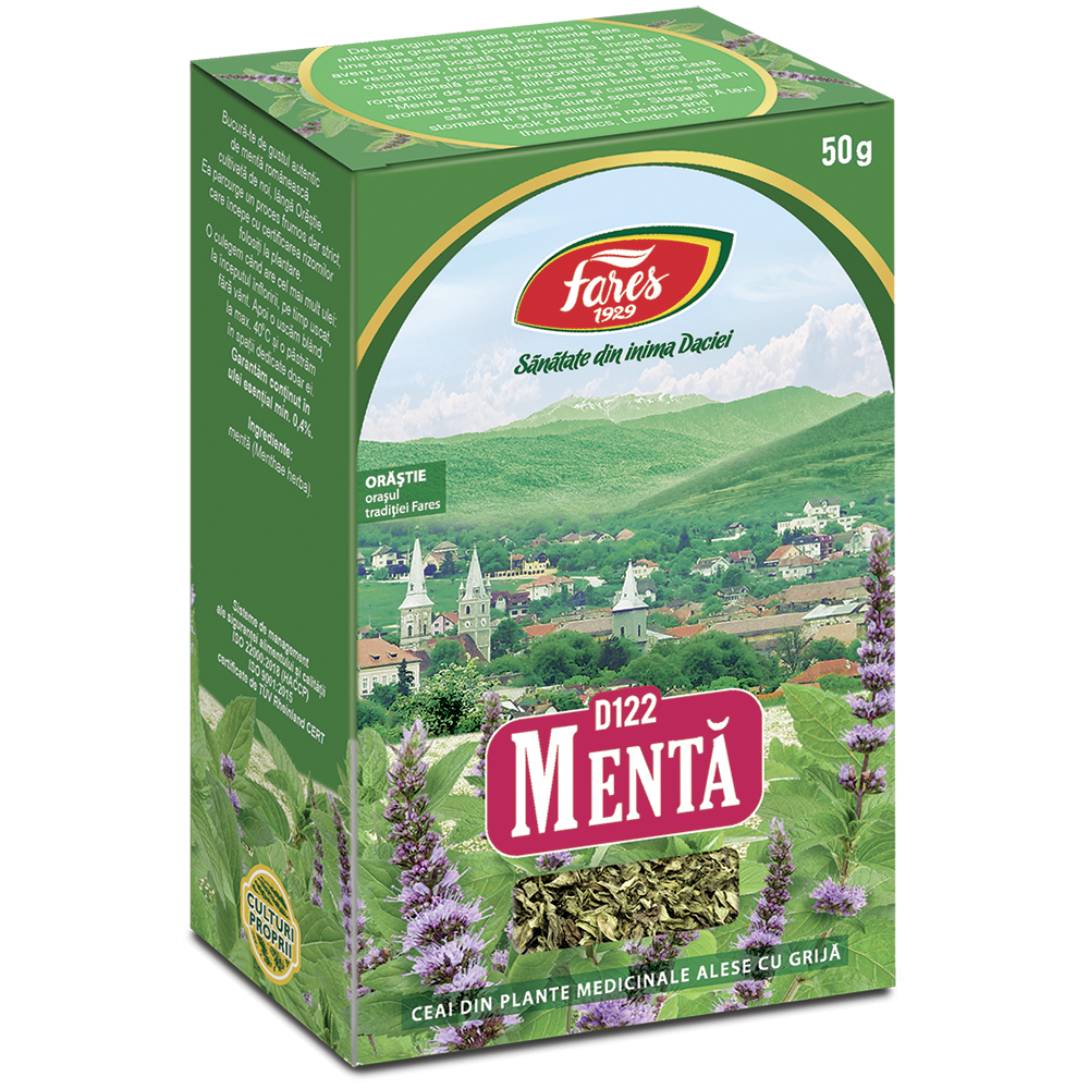 Ceai de menta, 50g, Fares