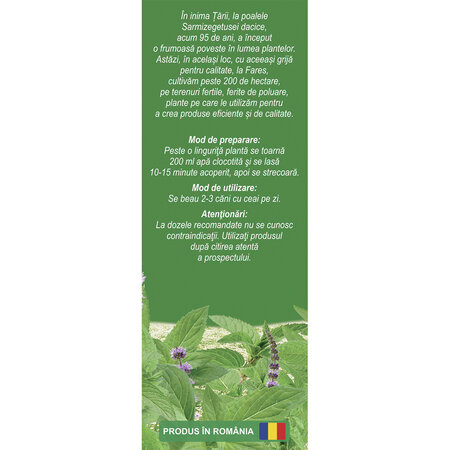 Ceai de menta, 50g, Fares 720841