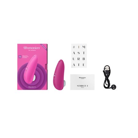 Vibrator pentru clitoris Starlet 3, Roz, Womanizer 532972