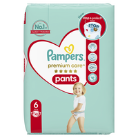 Scutece Pants Premium Care, Nr.6, 15+ kg, 42 buc, Pampers