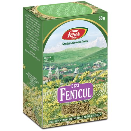 Ceai fenicul, 50g, Fares