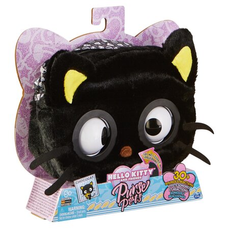 Gentuta interactiva Hello Kitty Chococat, +5 ani, Purse Pets 533051