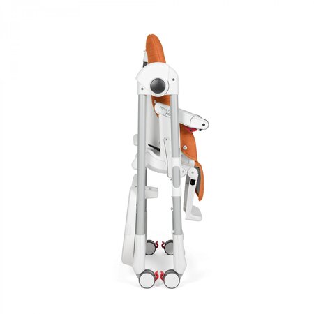 Scaun de masa 2 in 1 Prima Pappa Zero Follow Me, Wonder Orange, Peg Perego 533097