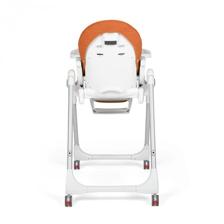 Scaun de masa 2 in 1 Prima Pappa Zero Follow Me, Wonder Orange, Peg Perego 533098