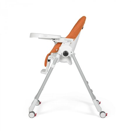 Scaun de masa 2 in 1 Prima Pappa Zero Follow Me, Wonder Orange, Peg Perego 533091
