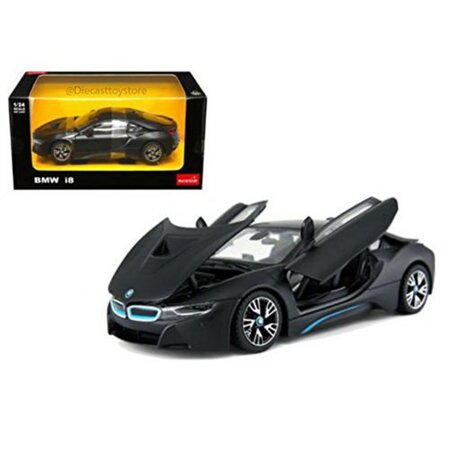 Masinuta metalica BMW I8, negru, Rastar 533157