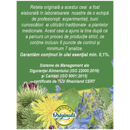 Ceai Curatarea sangelui,, 20 plicuri, Fares 721182