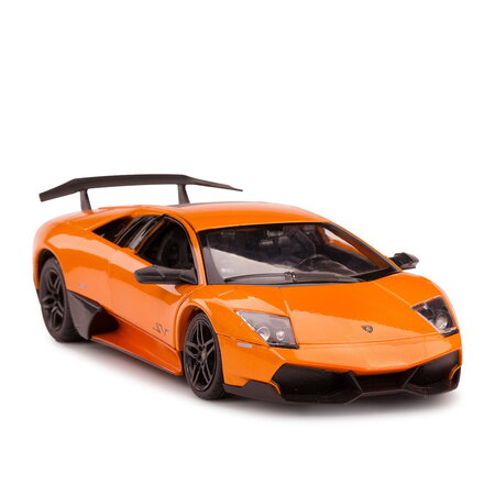 Masinuta metalica Lamborghini Murcielago LP670-4, Portocaliu, Rastar 533287