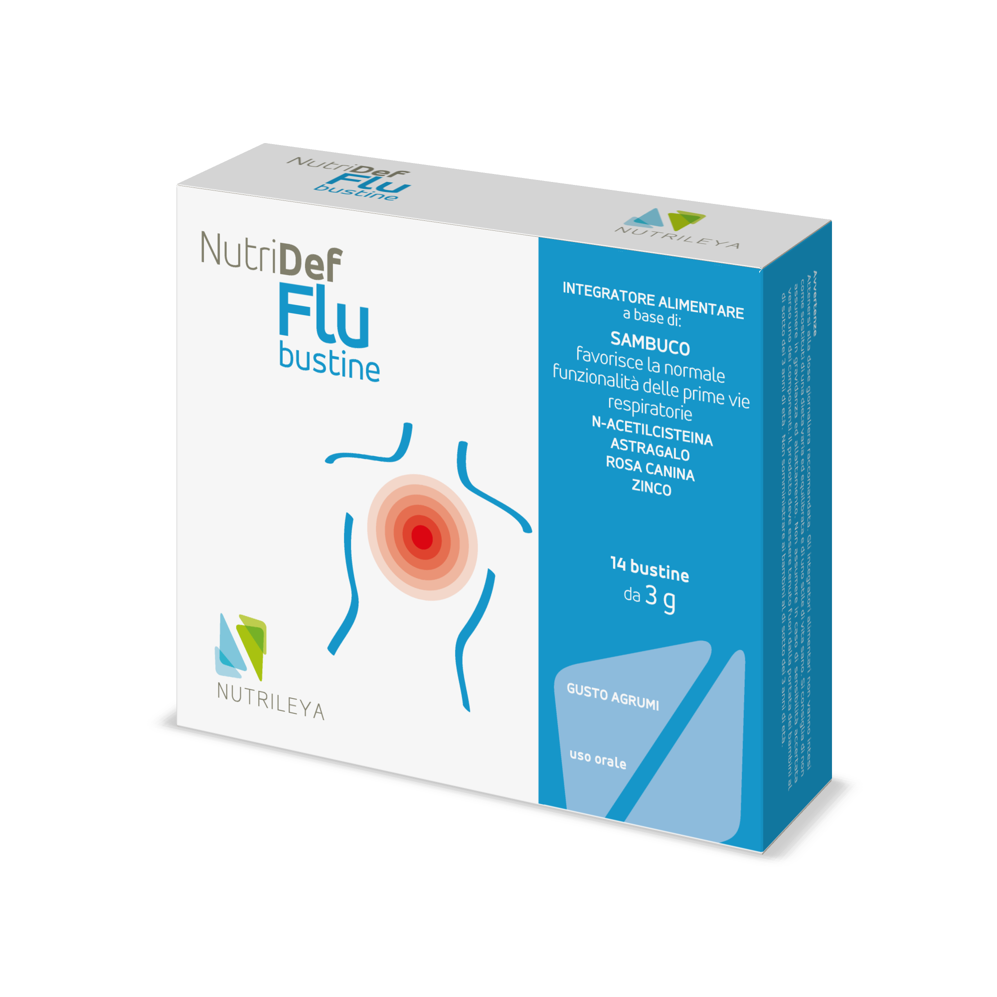 Nutridef Flu Bustine, 14 plicuri