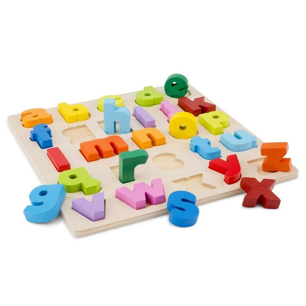 Puzzle Alfabet litere mici, 2 ani+, New Classic Toys