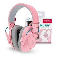 Casti antifonice pliabile pentru copii, Roz, 5 ani+, Alpine