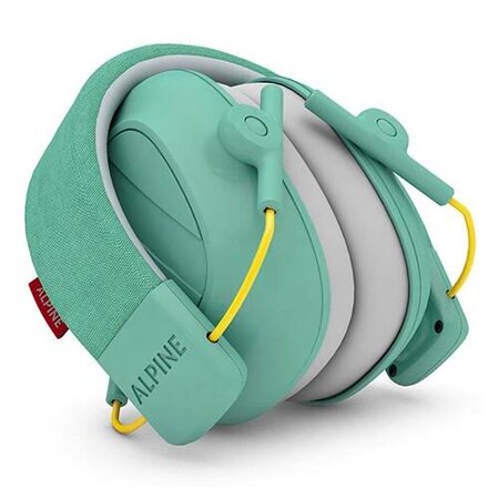 Casti antifonice pliabile pentru copii, Verde, 5 ani+, Alpine 533469