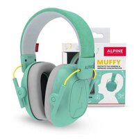 Casti antifonice pliabile pentru copii, Verde, 5 ani+, Alpine