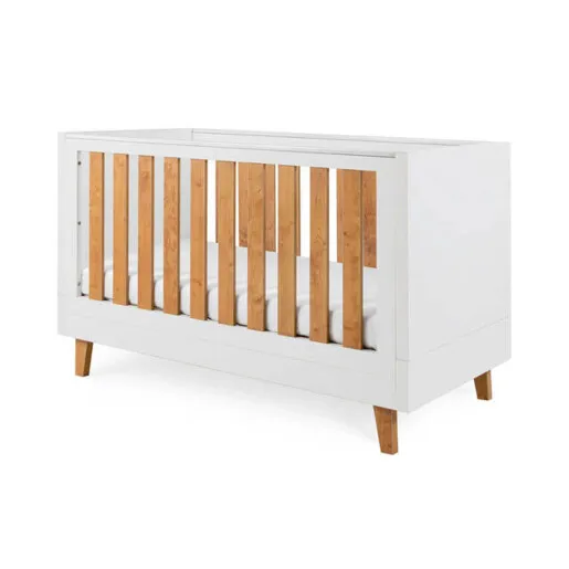 Patut evolutiv 3 in 1 Como, White & Rosewood, Tutti Bambini