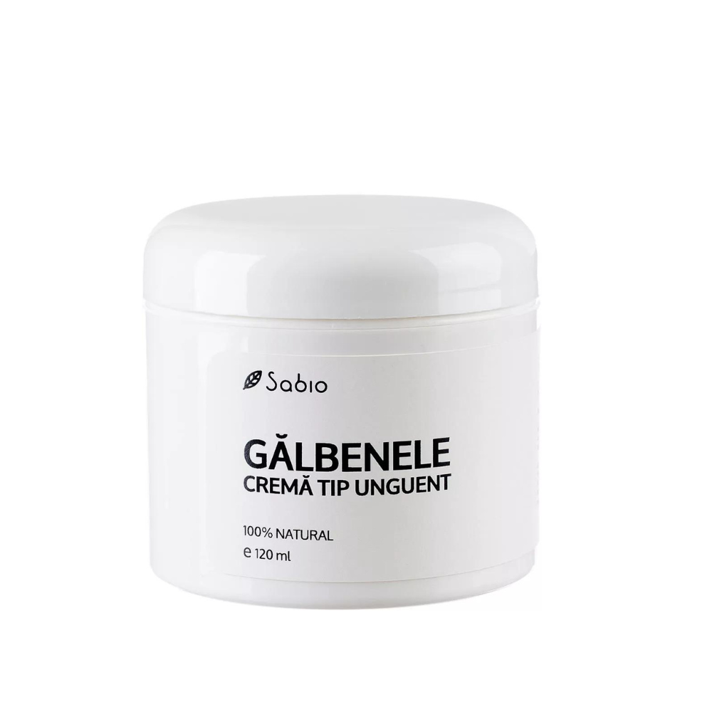 Crema de galbenele, 120 ml, Sabio