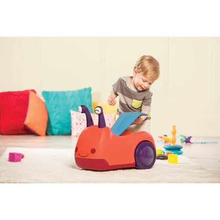Premergator cu lumini si sunete Melc, + 1 an, Btoys 770043