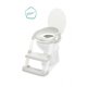Scara cu reductor moale pentru toaleta, Grey White, Fillikid 533619