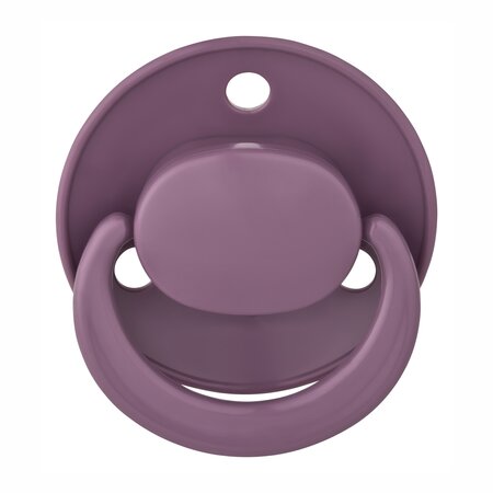 Suzeta rotunda din latex, 0-24 luni, Diverse culori, Baby Nova 653320