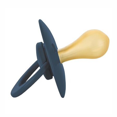 Suzeta rotunda din latex, 0-24 luni, Diverse culori, Baby Nova 653318