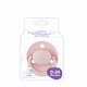 Suzeta rotunda din latex, 0-24 luni, Diverse culori, Baby Nova 653322