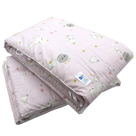 Set protectii laterale pentru patut, 210x35 cm, 2 bucati/set, Baltic Bebe 645243