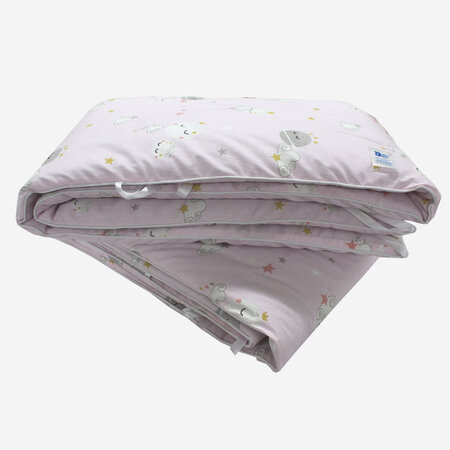 Set protectii laterale pentru patut, 210x35 cm, 2 bucati/set, Baltic Bebe 645245
