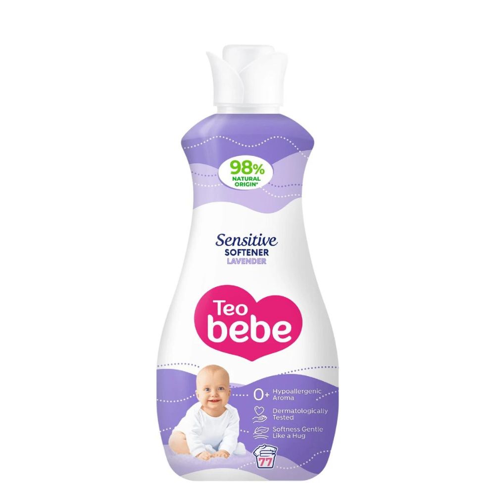 Balsam de rufe Cotton Soft Lavander, 1.7 L, Teo Bebe