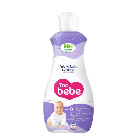 Balsam de rufe Cotton Soft Lavander, 1.7 L, Teo Bebe